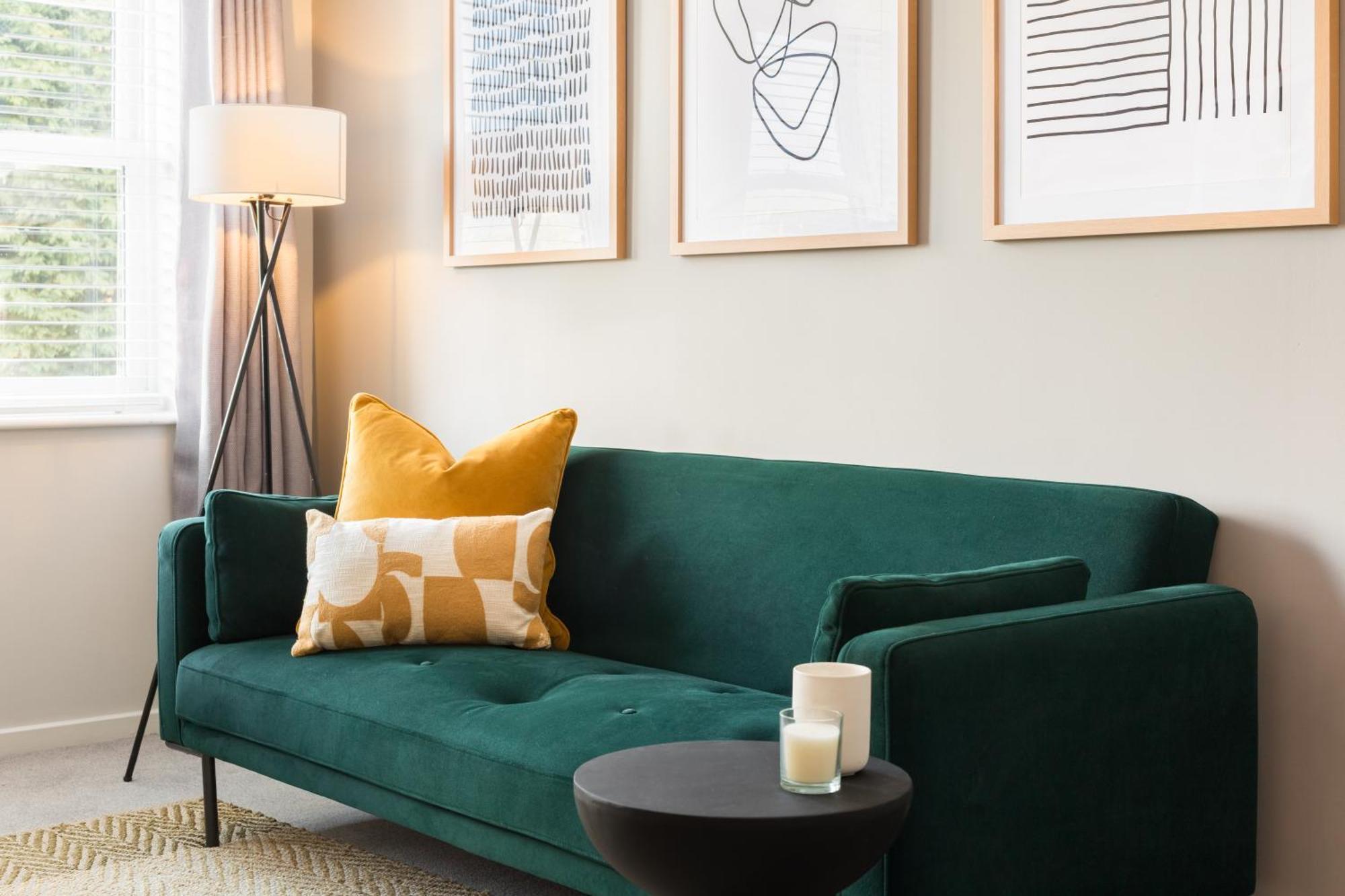 Modern 2-Bedroom Apartments With Free Parking In Лемінгтон-Спа Екстер'єр фото